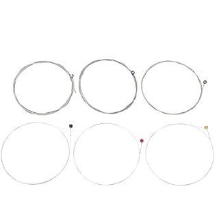 Cordes de guitare électrique, guitares acoustiques hexagonales en acier au carbone, extrémité à boule, enroulement léger… - Les Beatles, Paul McCartney, John Lennon, RIngo Starr, George Harrison Cordes de guitare électrique, guitares acoustiques hexagonales en acier au carbone, extrémité à boule, enroulement léger… – Image 3