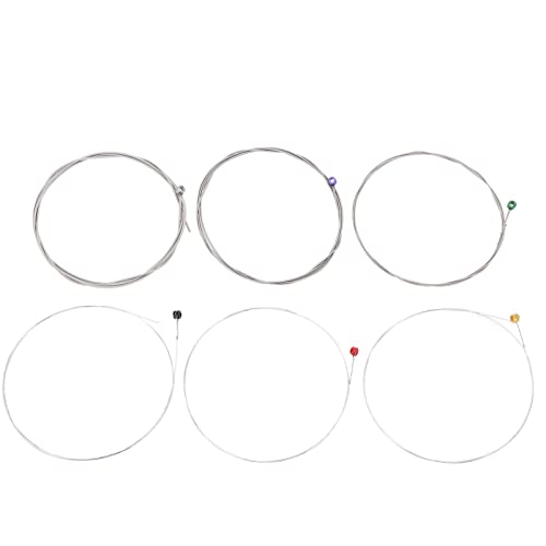 Cordes de guitare électrique, cordes de guitares acoustiques enroulées en alliage de nickel 18 pièces pour guitaristes… - Les Beatles, Paul McCartney, John Lennon, RIngo Starr, George Harrison Cordes de guitare électrique, cordes de guitares acoustiques enroulées en alliage de nickel 18 pièces pour guitaristes… – Image 3