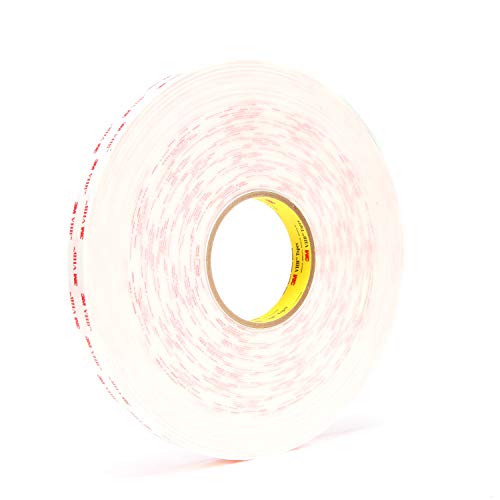 Image of 3M VHB Tape 4945, White, 3 /4 in x 36 yd, 45 mil, 12 Rolls per case