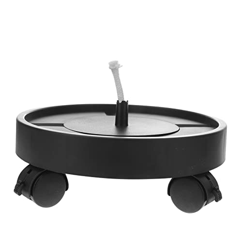 YARNOW Base De Absorción De Agua para Plantas Soporte Redondo Palet con Ruedas Carretilla para Flores