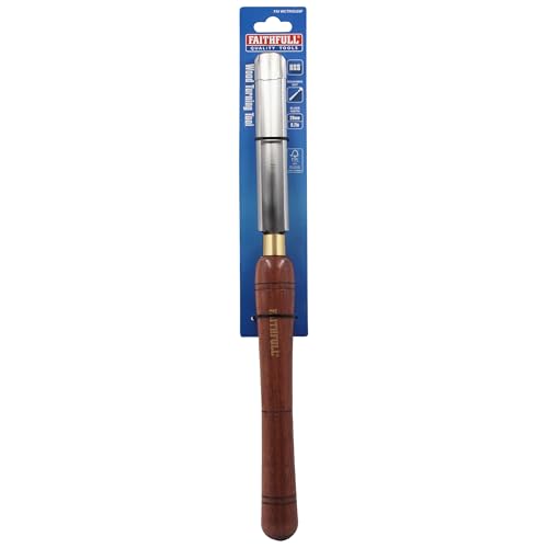 Faithfull HSS Full Length Woodturning Chisel - 20mm Roughing Out Gouge, Blade Length 160mm, Total Length 410mm - FSC Certified Wood Handle 3 Faithfull HSS Full Length Woodturning Chisel - 20mm Roughing Out Gouge, Blade Length 160mm, Total Length 410mm - FSC Certified Wood Handle - Image 3