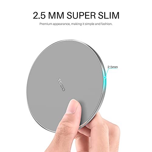 image for TOZO 2025 Upgraded Wireless Charger 15W Max Fast Wireless Charging Pad