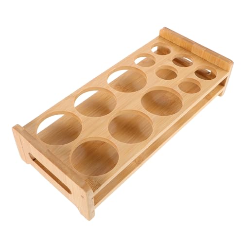 PRETYZOOM Plateau à Verres à Shot Bois Pour Exposition Organisateur De Verres à Shot Pour Bar Bois Pour Dégustation