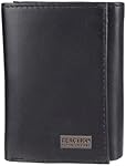Kenneth Cole REACTION Portefeuille pour hommes - RFID Trifold en cuir mince véritable avec ID Fentes de fenêtre et de carte