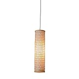 [Matériau et design du lustre] Le bambou et le rotin, faits à la main, au design élégant et chic et en constante amélioration de la qualité, ont gagné la faveur de nombreuses personnes.