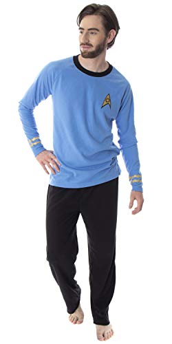 Pyjama Star Trek cadeau homme ensemble cosplay Commander Spock original