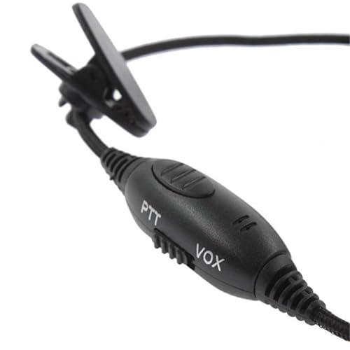 Image of Artek K-Type Earpiece Microphone Headset Cable for Baofeng UV-5R, UV-5RE, UV-B5, BF-888S and Other Compatible Two-Way Radios - Clear Communication and Hands-Free Operation