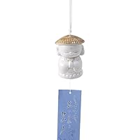 Amazon.co.jp: 昭峰 風鈴 染付 てるてる坊主 カエル : DIY・工具