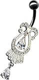 ➤ MOTIV: JUGENDSTIL KLASSIK WEIß. Passend zur Suche von: Jugend Stil, Art Nouveau, Artnouveau, Kunst, klassisch, classic, Natur, Frühling, Sommer, Liebe, verliebt sein, love, gift, Geschenk, hängend, hängendes Piercing, silberfarben