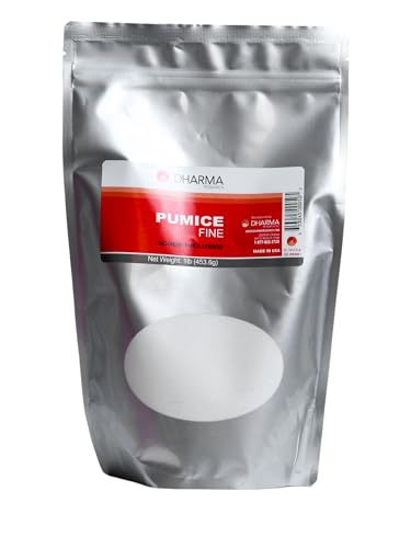 DHARMA RESEARCH Dental Pumice Powder, 1 lb Bag - Multi-Purpose Abrasive for Cleaning, Polishing, Beauty Products, Dental Lab Work, and Rock Tumbling (Fine)
