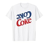 Coca-Cola Coke Americana Upside Down Text Stack T-Shirt