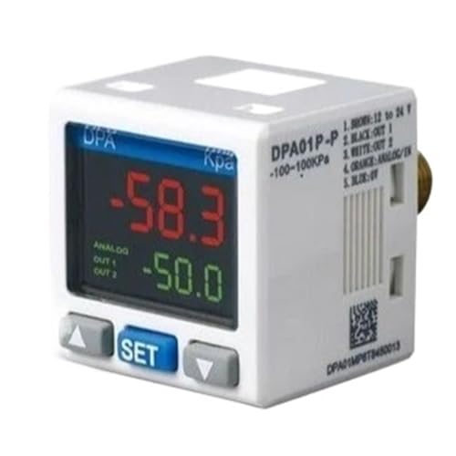 Sensor de presión DPA01N-P con doble salida digital para sistemas neumáticos