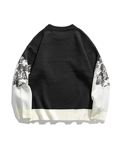 Aelfric Eden Snow Mountain Sweater Men Casual Knitted Sweater Oversized Graphic Pullover Sweater2