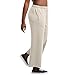 Hanes Womens Originals Wide Leg Crop Pants, Retro Lightweight French Terry 25