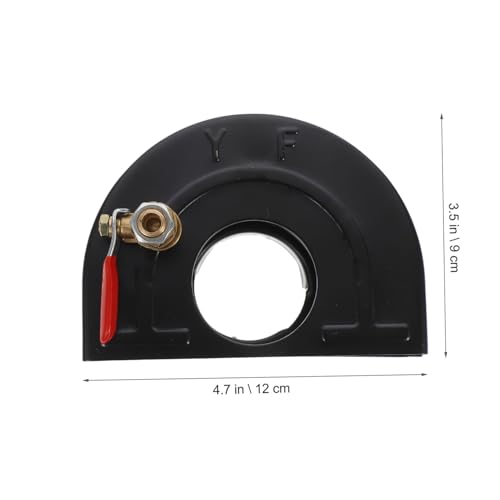 Cubierta protectora para amoladora angular accesorio de metal para corte de carpintería 3