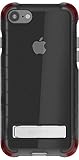 Ghostek Covert Clear iPhone SE 2020 Case with Kickstand Super Slim Thin Grip Design Scratch Resistant Back Heavy Duty Protective Case 2020 iPhone SE, 2017 iPhone 8, 2016 iPhone 7 (4.7 Inch) - (Smoke)