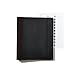 Savor | The Folio™ Document Organizer 2025 Edition | Premium Life Binder Acid-Free Custom Dyed Cloth-Bound Accordion Organizer w/ 10 Expandable Pockets | File Folders for Home Organization (Black)