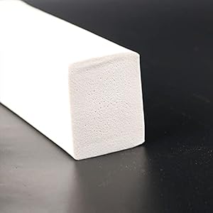 AMIMI Schuimende rubberen spons afdichtingsstrip Witte vierkante bar geschuimd duurzaam genoeg voor het maken van…