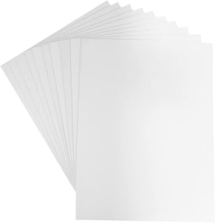 Uonlytech 10pcs Foaming Sheet for Building Landscape Models White Decor Material Layout Props for and Train Models