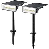 Consciot Solar Outdoor Lights, Solar Spot Lights Outdoor, 6500K Daylight Solar Lights Outdoor Waterp