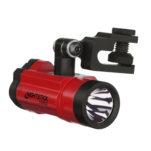 Nightstick XPP-5465R Forge Intrinsically Safe Helmet-Mounted Multi-Function Flashlight Red