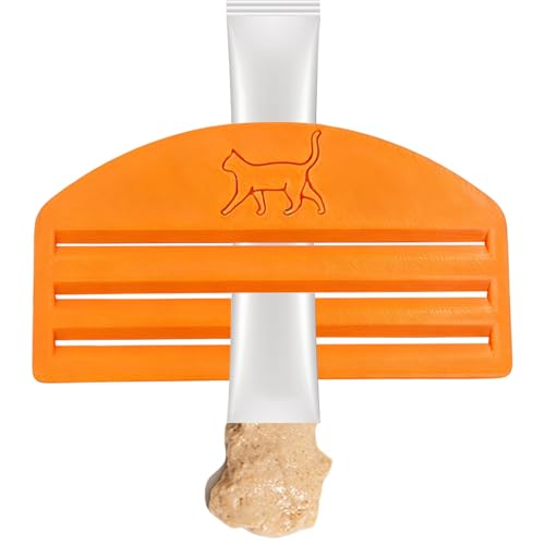 Presse-friandises pour chat, compact, passe au lave-vaisselle, mangeoire pour chat | pour animaux de compagnie, chiots, chatons, familles, cuisines, voyages,...