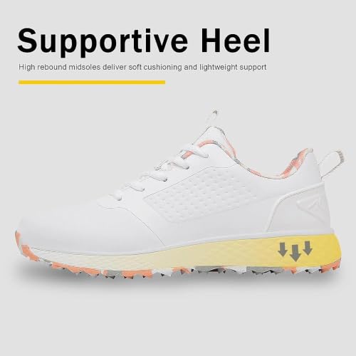 Image of ULTIANT Women Golf Shoes Spikeless Waterproof Golf Sport Sneakers Size5-10