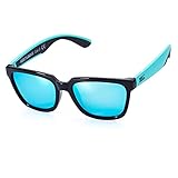 MEETLOCKS 偏光サングラス メンズ TR90 壊れないフレーム サイクリング ランニング アウトドア スポーツ、サングラス用, ブルー, regular