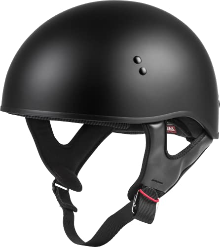 Gmax Hh-45 Half-Helmet, Dot Approved For Motorcycle, Moped, Scooter And More (Matte Black Lg) #TOP4
