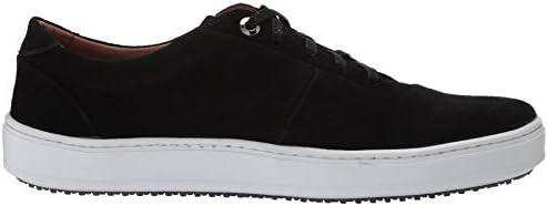 Marc Joseph New York Men's Leather Made in Brazil Luxury Comfortable Lace-up Fashion Sneaker, Black Suede, 8.5 M US | Image 5