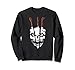 Ensemble de couteaux de cuisine Tête de mort Halloween Sweatshirt