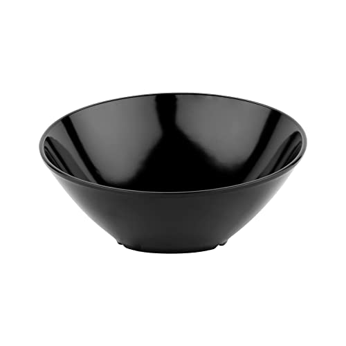 G.e.t. B-788-Bk Angled Cascading Serving Bowl For Salads, Rice And Dessert, 16 Ounce / 8", Black #TOP2