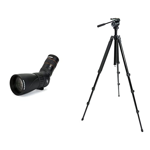Celestron Hummingbird 56mm Angled Spotting Scope + Trípode miniatura 1