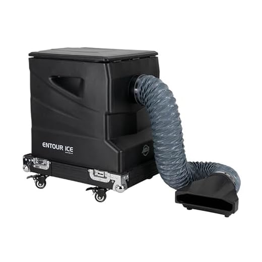 ADJ Entour Ice Professional Low Lying High Density Fog Machine, DMX Control