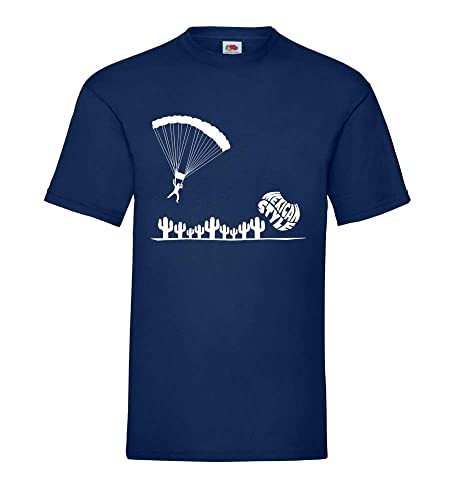 T-shirt mexicain homme bleu XXXL pour en finir avec les hauts trop serrés