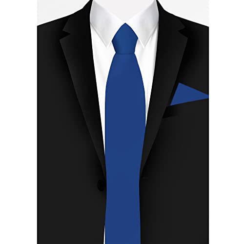 Image of Jacob Alexander Men's Pocket Square Solid Color Handkerchief
