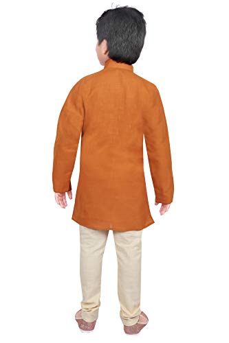Image of AHHAAAA Kids Ethnic Wear Kurta and Pyjama Set for Boys