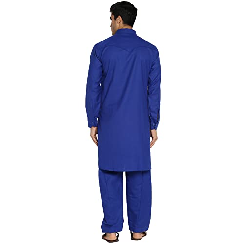 Image of Royal Kurta Men's Cotton Pathani Suit