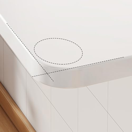 Bureau flottant compact pour petits espaces, table rabattable 40x40cm - 5