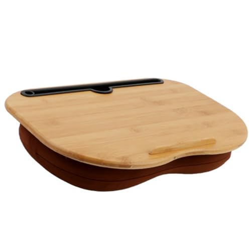 Gatuida Laptop Tray with Storage Rack Tablet Table Stand Compact and Universal for Tablets Laptops