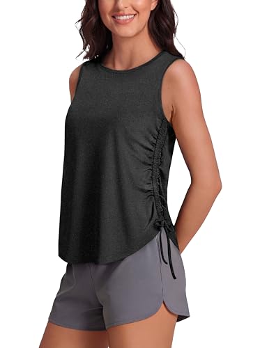 Womens Tank Tops Workout Tops for Women Pilates Outfits Gym Summer Clothes 2026