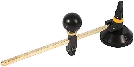 Zerodis Adjustable Compasses Type Glass Circle Circular Cutter, 15.7" Max Round Dia