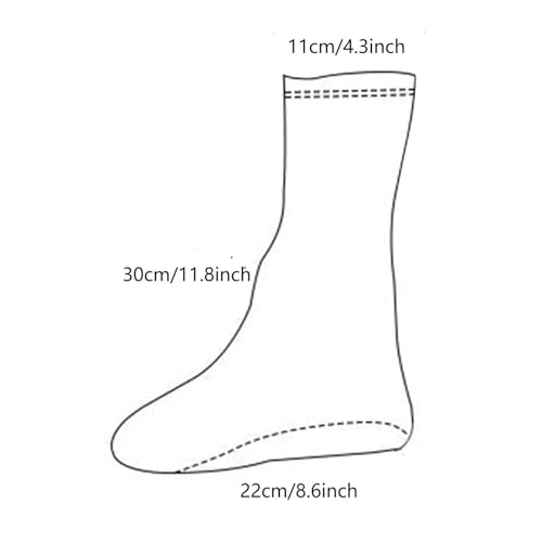 Reusable Waterproof Shoe Covers - Slip-On Boot Protectors for Cycling, Hiking & Snow, Outdoor Activity Gear for Rain & Mud Protection (Red, Adult)