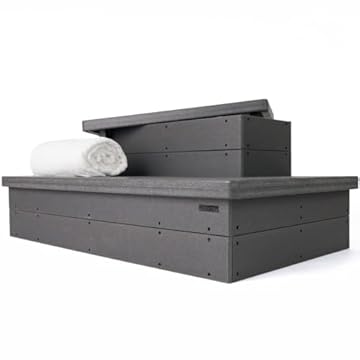 hot tub steps with storage