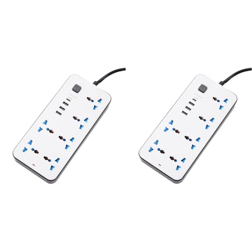 Multiprise universelle 1,8 M bloc multiprise avec port USB-C et rallonge électrique