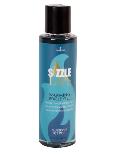 Sensuva Sizzle Lips Warming Edible Lubrificanti E Gel Stimolanti Transparente 125 Ml