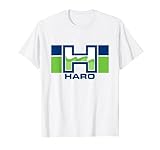 Haro BMX Bikes Bicycle Logo Blue Green T-Shirt