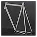 Titanium Alloy Fixed Gear Bike Frame, Fixie Bicycle(48)