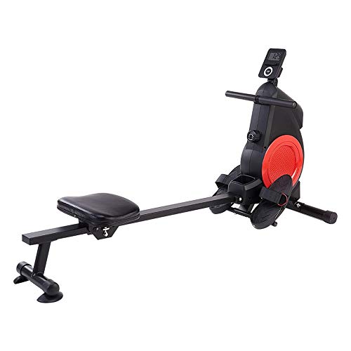Image of Rowing Machines Rowing Machine Foldable Hydraulic Rower Trainer Workout Machine HD LCD Electronic Screens Suitable for Home Fitness