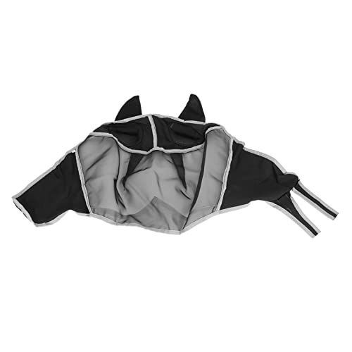 Capa para Rosto de Cavalo, Proteção Solar Resistente Ao Desgaste Capa para Controle de Mosca de Cava